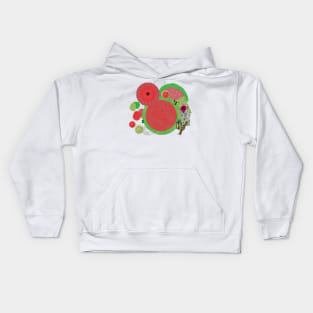 Melon Mood Board Kids Hoodie